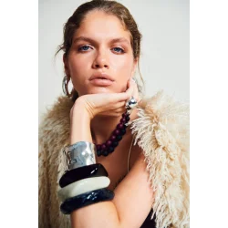 Bow 19 - Bold Bracelet - Silver