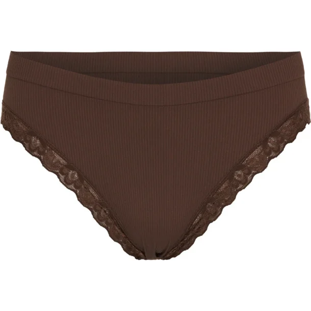 Tim &amp; Simonsen - Feline Rib Panties - Cioccolato
