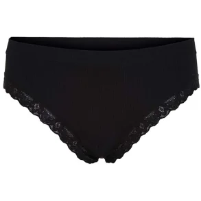 Tim & Simonsen - Feline Rib Panties - Nero
