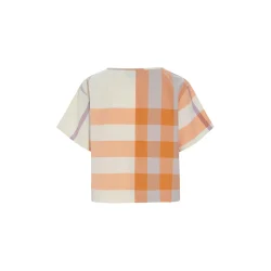 Hunk�n - Frankie skjorte - Orange checked
