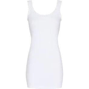 Tim & Simonsen - Frida Rib Top - Plus - Bianco - Onesize