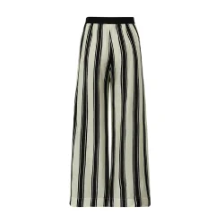 Gossia - Atalie Jo bukser - Sand Black Stripes