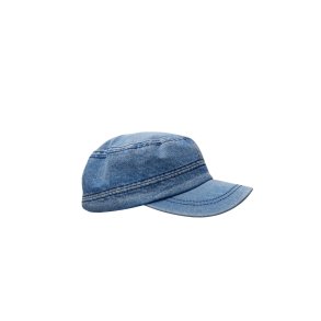 Black Colour - Glenna Cap - Blue Denim