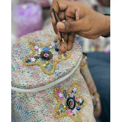 Sissel Edelbo - Glitter Star Ornament - Onesize