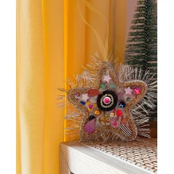Sissel Edelbo - Glitter Star Ornament - Onesize