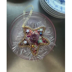 Sissel Edelbo - Glitter Star Ornament - Onesize