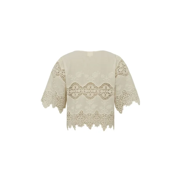 Gossia - Cami bluse - Creme