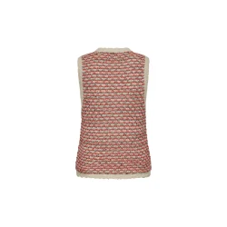 Mos Mosh - Miah Knit Vest - Emberglow