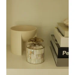 Doing Goods - Hailey Hibiscus Circus Box - Large - Pearly