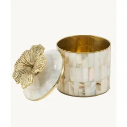 Doing Goods - Hailey Hibiscus Circus Box - Large - Pearly