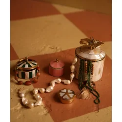 Doing Goods - Hailey Hibiscus Circus Box - Large - Pearly