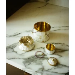 Doing Goods - Hailey Hibiscus Circus Box - Large - Pearly