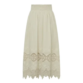 Gossia - Hasel nederdel - Creme
