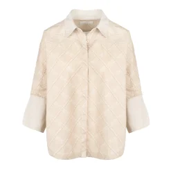 H�st -  ARYA Printed Skjorte - Humus