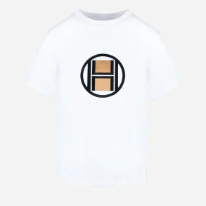 H�st - Logo T-shirt - White Alyssum