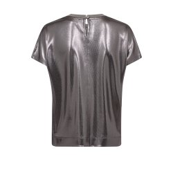 Mos Mosh - Nivola O-neck Metallic Tee - Mockingbird
