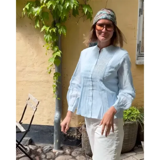 Wauw - Paula Skjorte - Light Blue