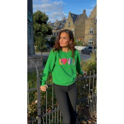 Lulus Love - Sweatshirt Peace - Double Grass