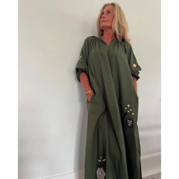 Wauw - Oyster Kjole - Olive Green