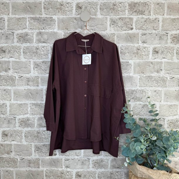 Cabana Living - Tokyo Skjorte - D.Plum - Onesize