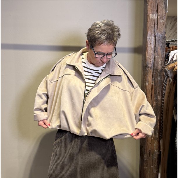 Marta - Kamelia Jakke - Beige