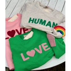 Lulu's Love - Sweatshirt Kids - grass/faded rose