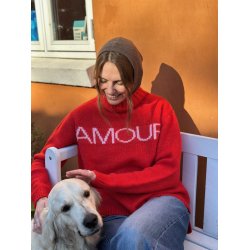 Lulu's Love - Bacalava Hood - Brown Melange