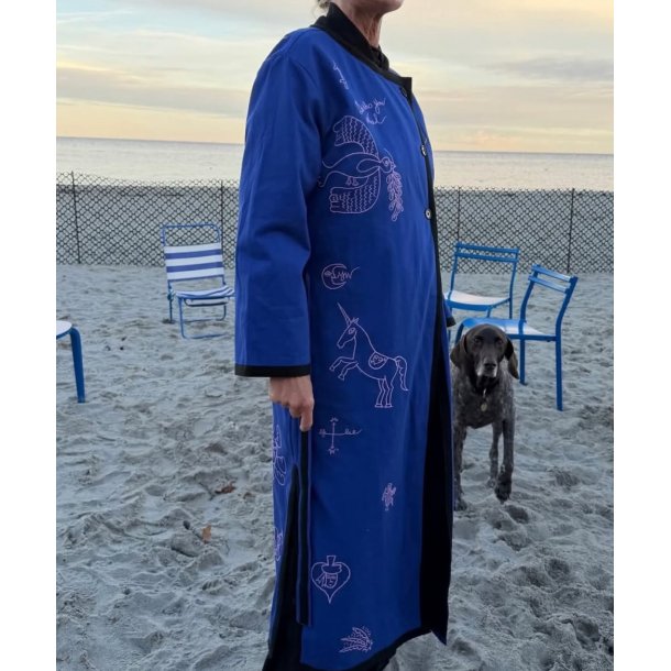 Michala Wiesneck - Nems Jakke - Cyan Blue