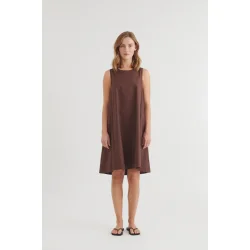Basic Apparel - Ida Kjole - Chicory Coffee