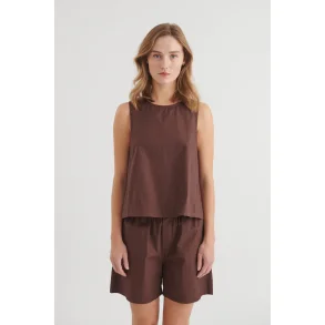 Basic Apparel - Ida Top - Chicory Coffee
