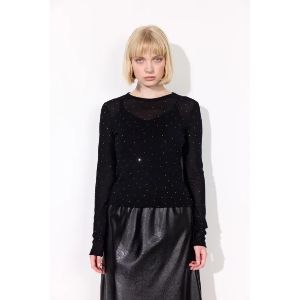 Hunkn - Inez Blouse - Black