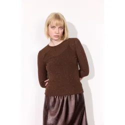 Hunkn - Inez Blouse - Brown