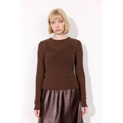 Hunkn - Inez Blouse - Brown