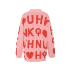 Hunkn - Jenny strik cardigan - Pink
