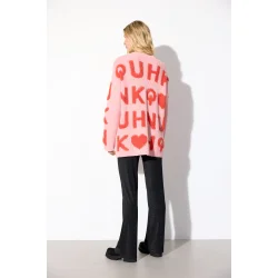 Hunkn - Jenny strik cardigan - Pink