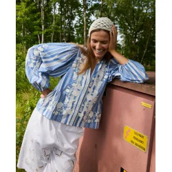 Sissel Edelbo - Juliane Top - Blue Stripes