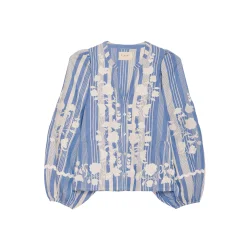 Sissel Edelbo - Juliane Top - Blue Stripes