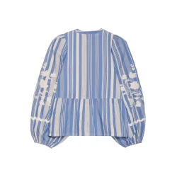 Sissel Edelbo - Juliane Top - Blue Stripes