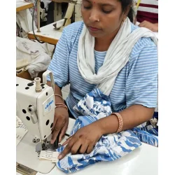 Sissel Edelbo - Juliane Top - Blue Stripes