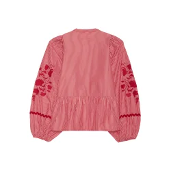 Sissel Edelbo - Juliane top - Red stripes