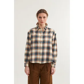 Basic Apparel - Kira Skjorte - Copen Blue/Birch