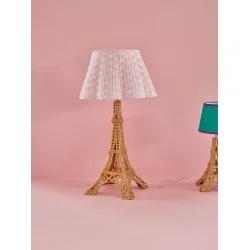 Rice - Stor Eiffeltrn Metal Lampe - Guld