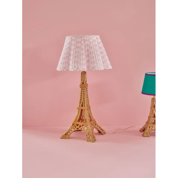 Rice - Stor Eiffeltrn Metal Lampe - Guld