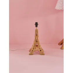Rice - Lille Eiffeltrn Metal Lampe - Guld