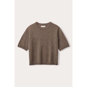 O'tay - Laura T-shirt Strik - Brownstone