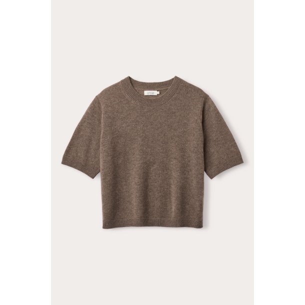 O'tay - Laura T-shirt Strik - Brownstone