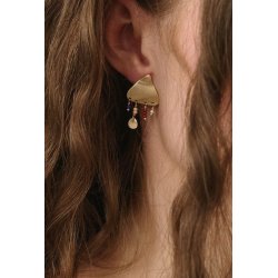 Boii - Letur Studs - Multi Gold