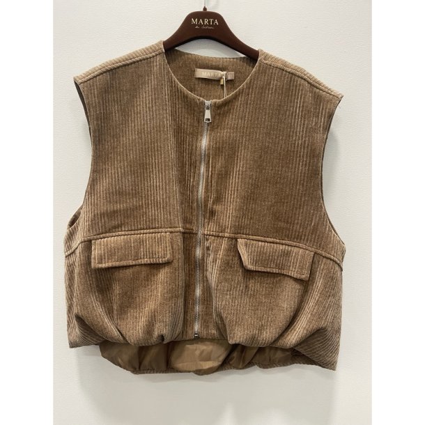 Marta - Freya Vest - Camel - Onesize