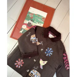 Sissel Edelbo - Lillibeth Mini Jakke - Brown Fudge