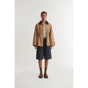 Basic Apparel - Lin Jakke - Sepia Tint